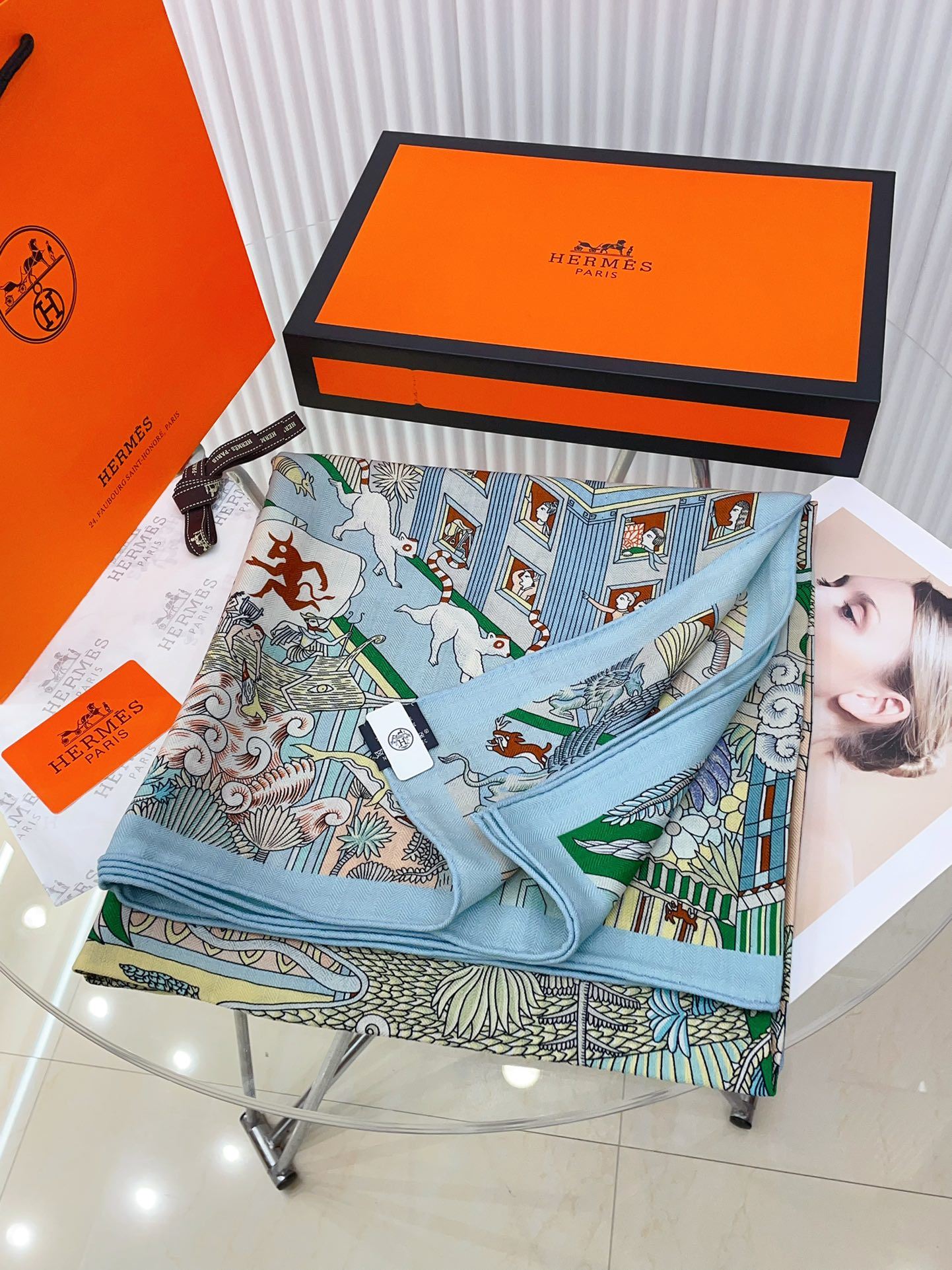 Hermes Scarf